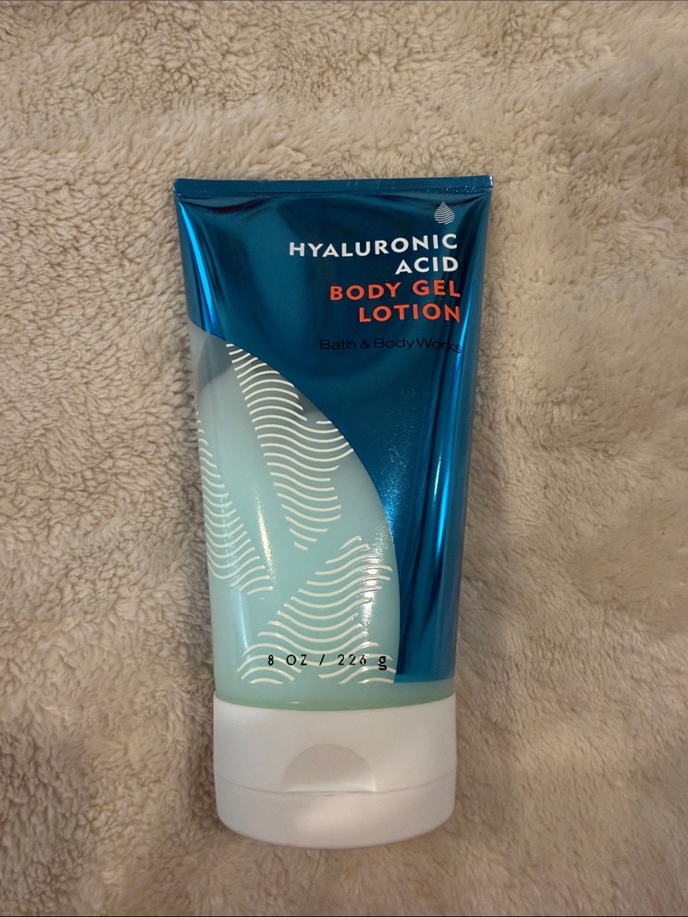 Bath & Body Works Hyaluronic Acid Body Gel Lotion - Teal and Light Blue